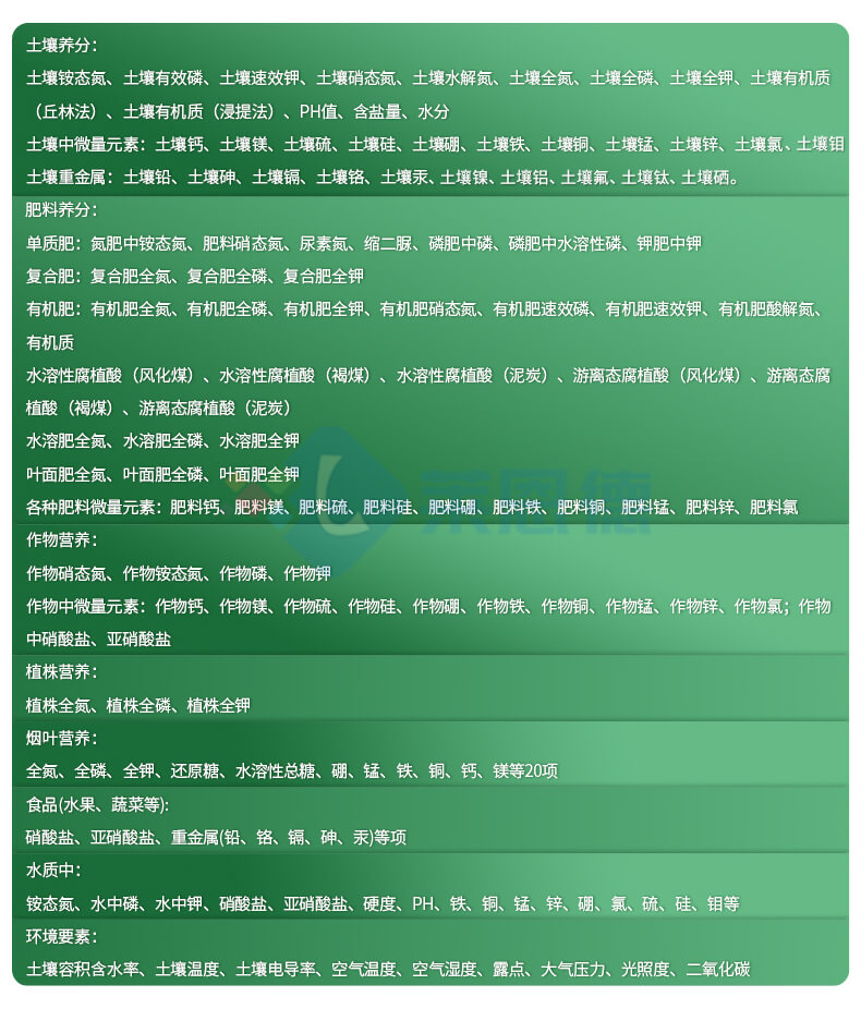 科研級(jí)土壤肥料養(yǎng)分檢測(cè)儀